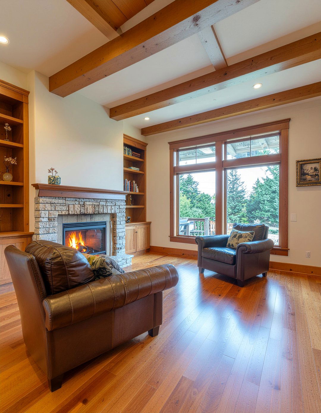 Craftsman Living Room - 30 character home living room ideas