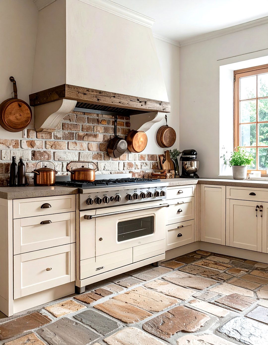 Cream Aga Cooker - 30 English country kitchen ideas