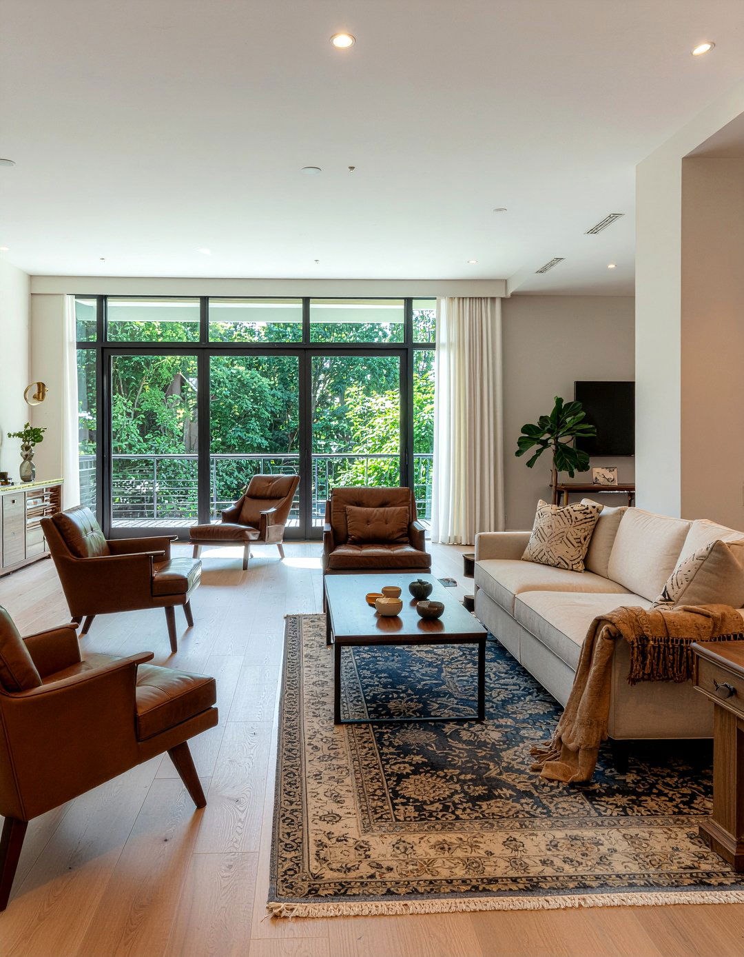 Cream And Brown Living Room - 30 luxe living room ideas