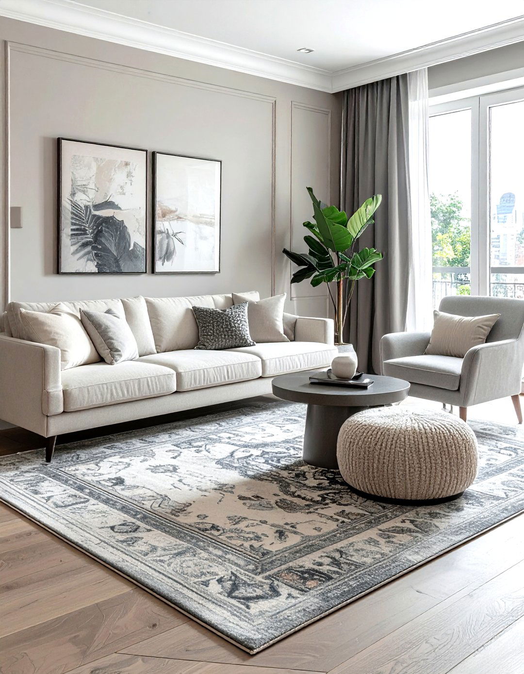 Cream And Grey Living Room - 30 cream living room decor ideas