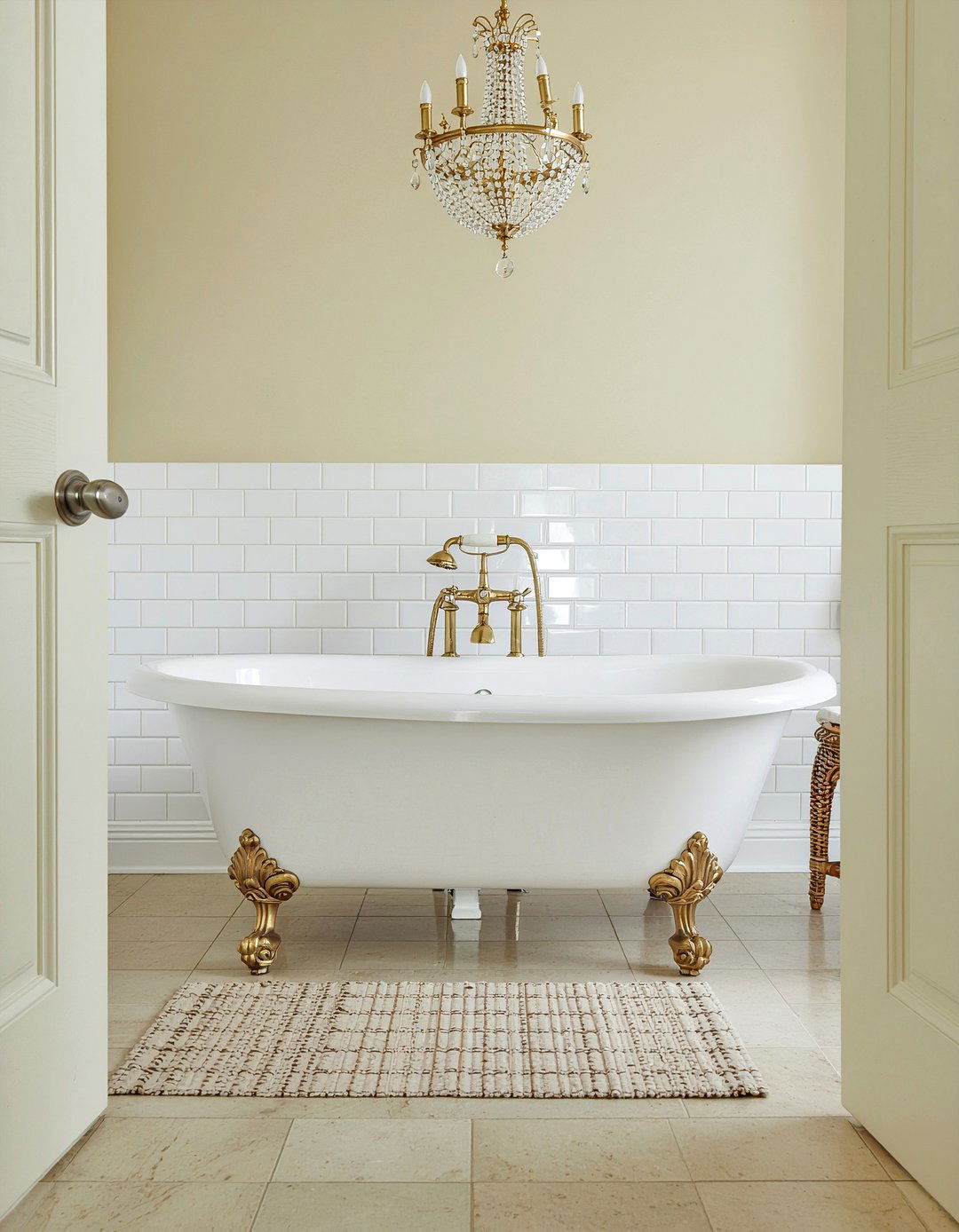 Cream Arabesque Bathroom Decor - 30 arabesque tile bathroom ideas