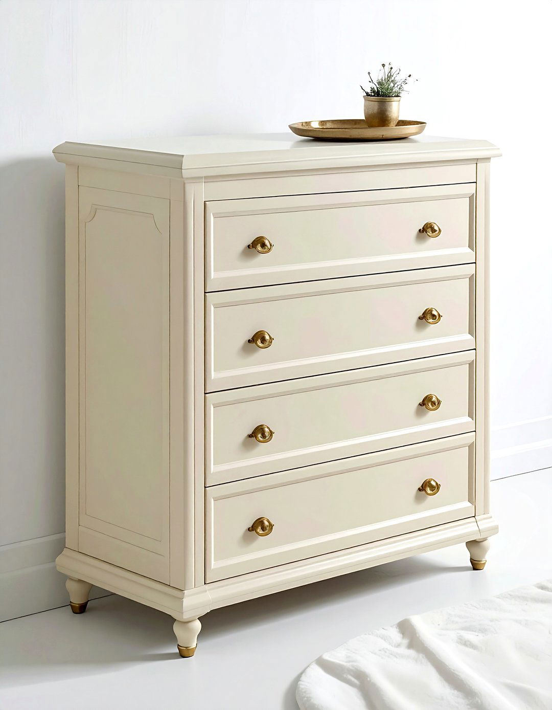 Cream Chest of Drawers - 30 cream bedroom furniture ideas