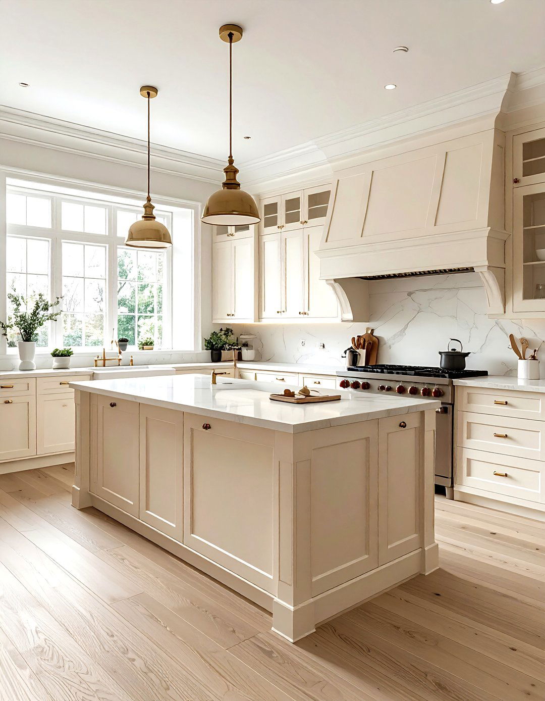 Cream Colored Kitchen - 30 comfortable kitchen ideas