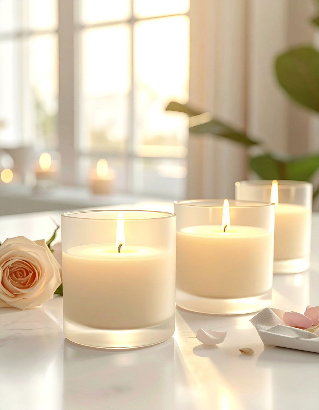 Cream Glass Votive - 30 cream dining room accessories ideas