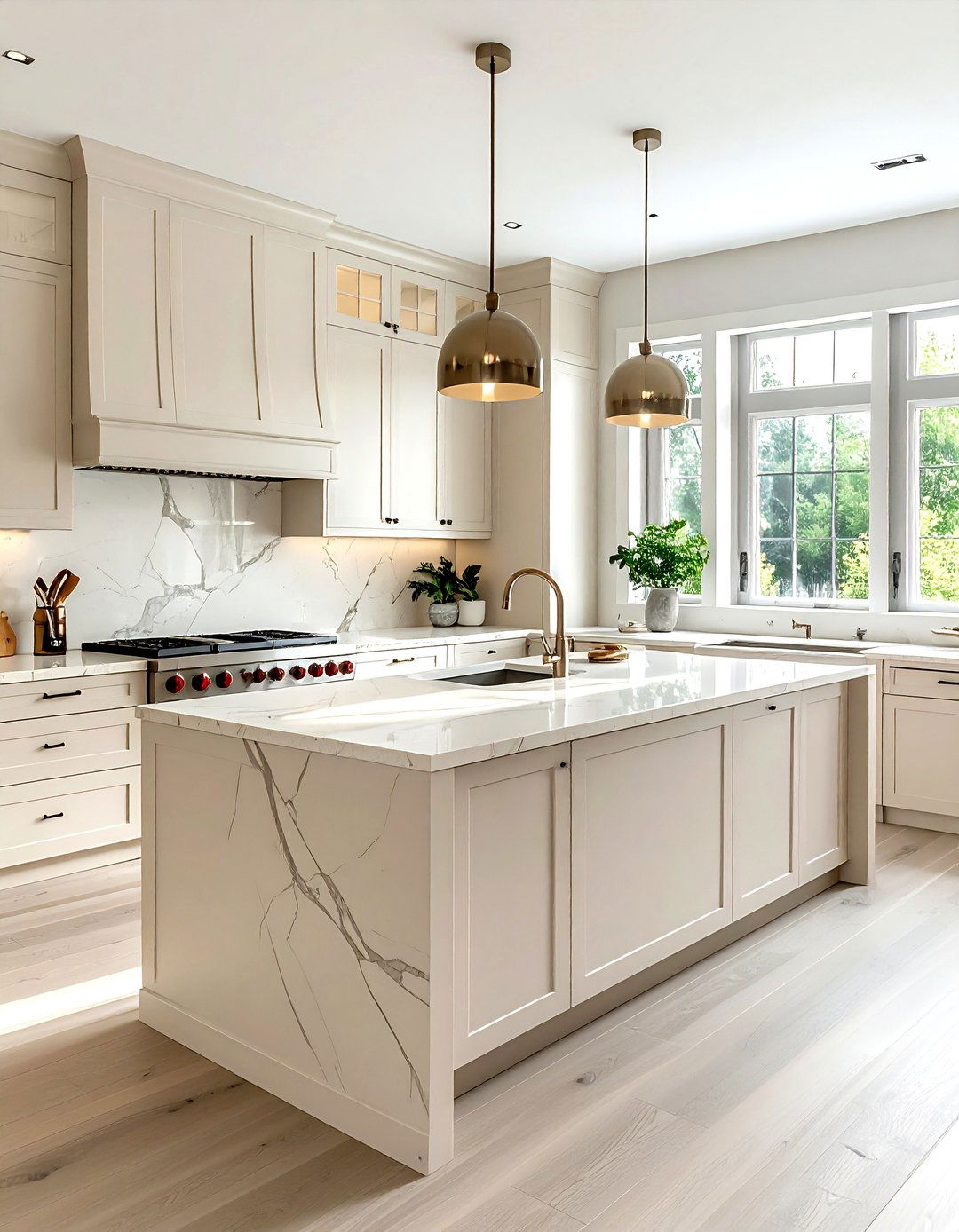 Cream Kitchen With Quartz Countertops - 30 cream kitchen decor ideas