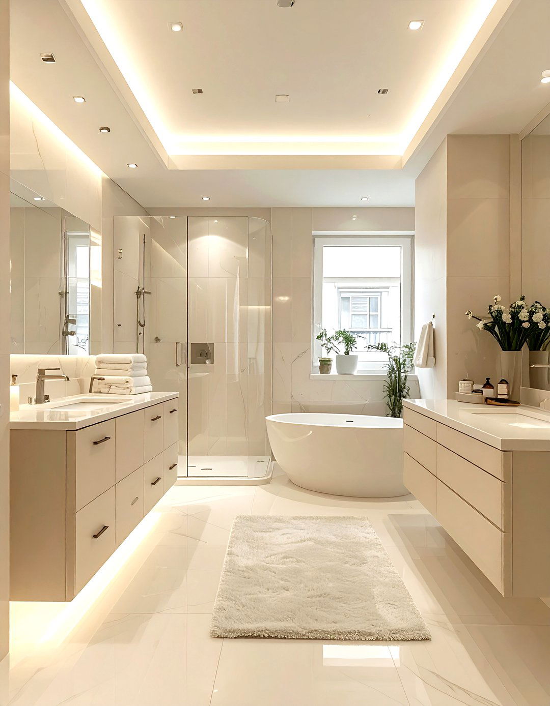 30 Warm Cream Bathroom Ideas for a Spa-Like Experience