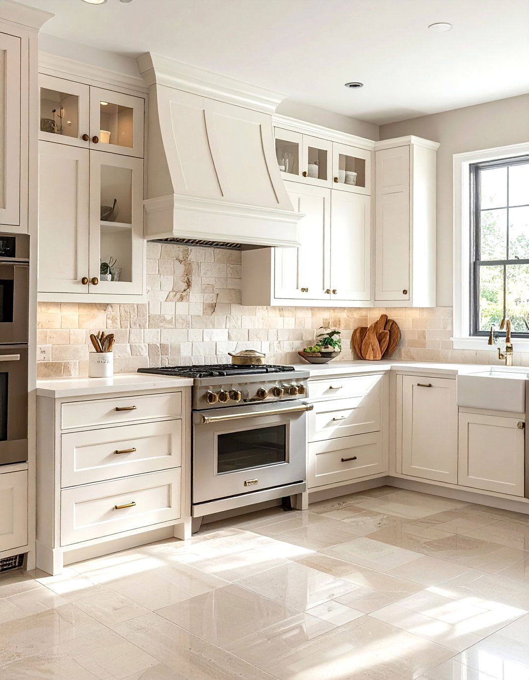 Cream Shaker Cabinets - 30 shaker kitchen cabinet ideas