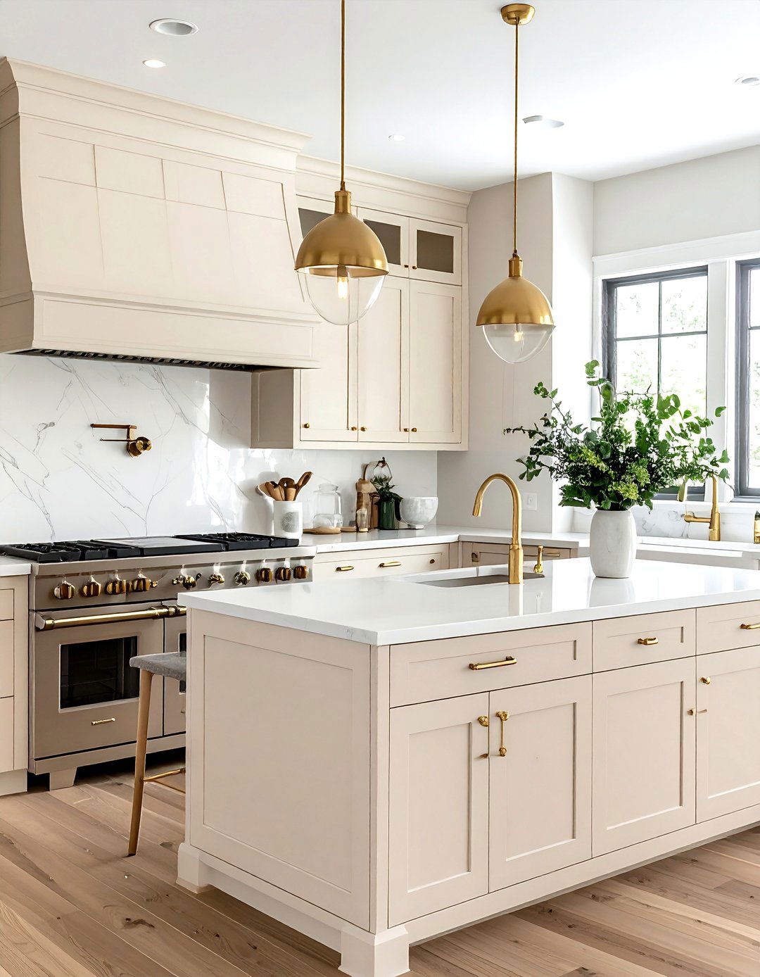 Cream Shaker Cabinets - 30 cream kitchen decor ideas