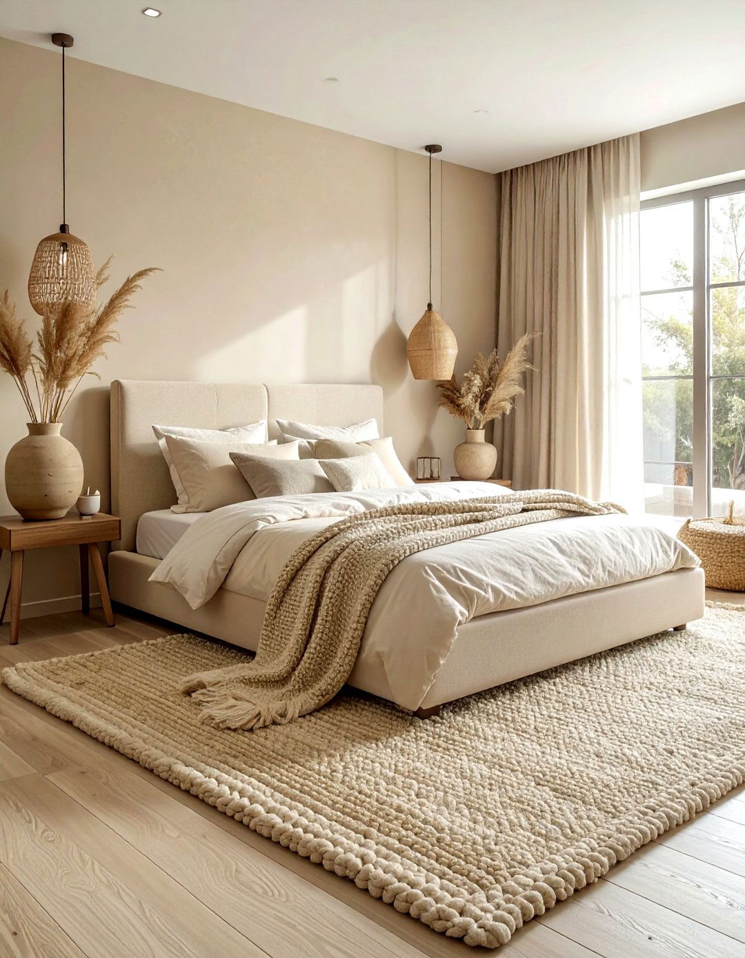 Cream and beige bedroom aesthetic - 30 cream bedroom decor ideas