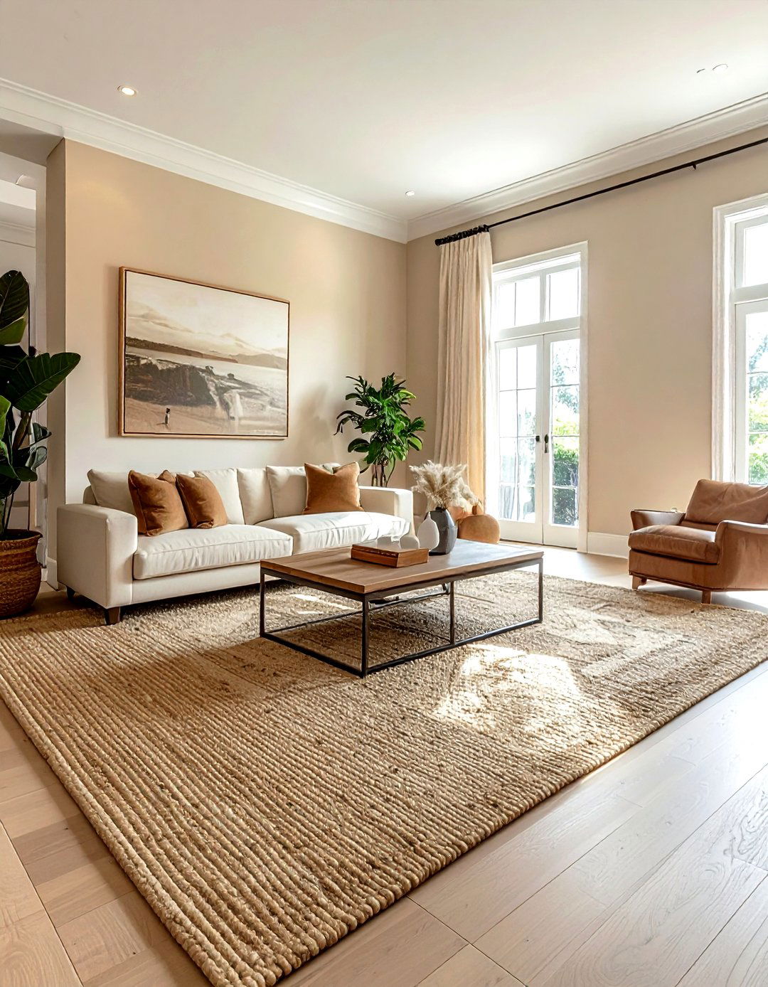 Cream and beige living room - 30 modern cream living room ideas