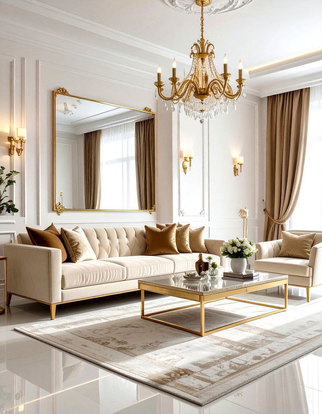 30 Modern Cream Living Room Ideas for a Serene Home Vibe