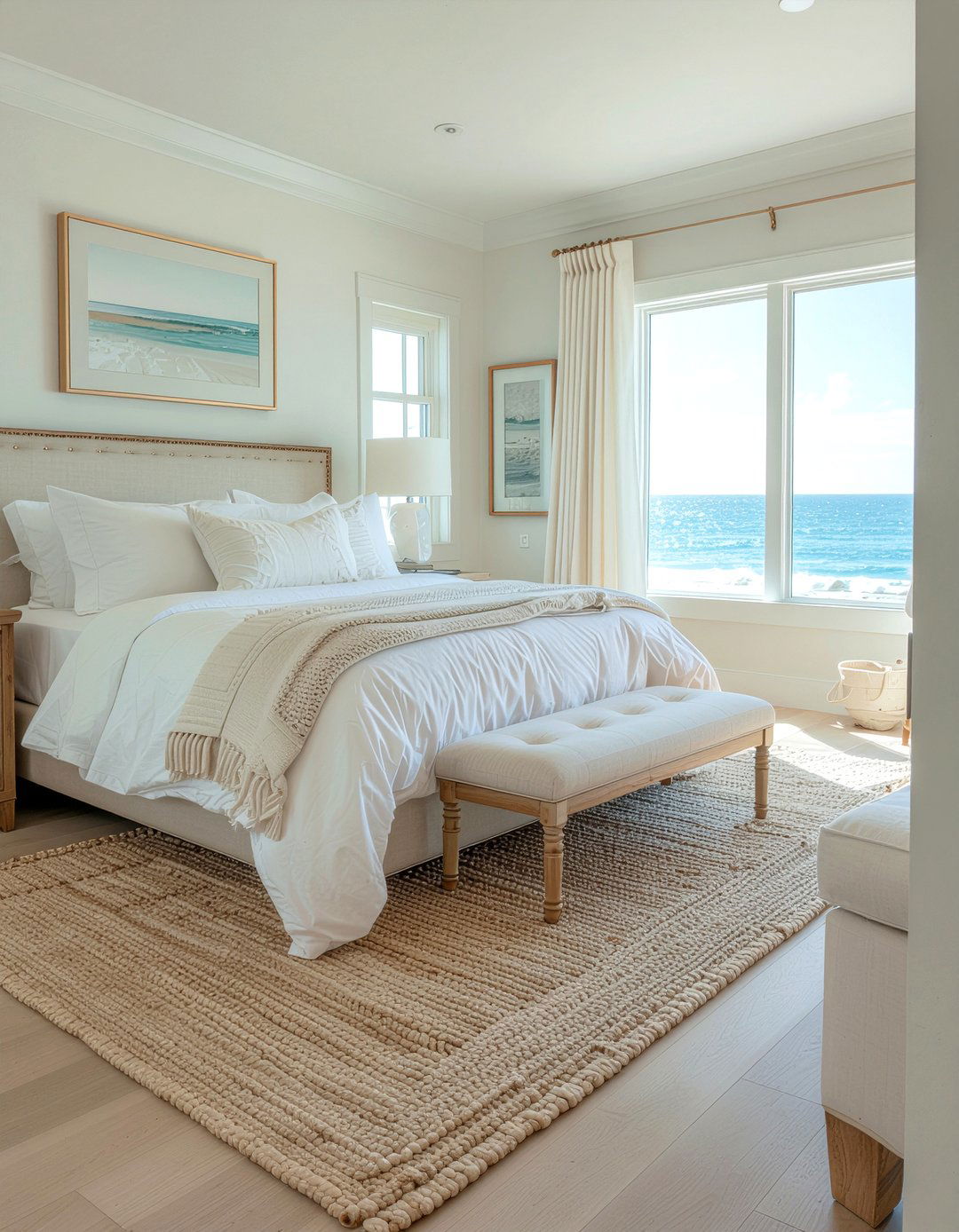 Cream and white bedroom - 30 cream bedroom ideas