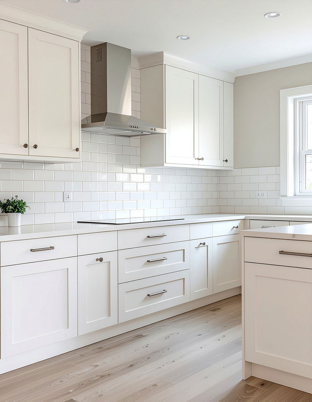 Cream and white kitchen - 30 warm cream kitchen ideas