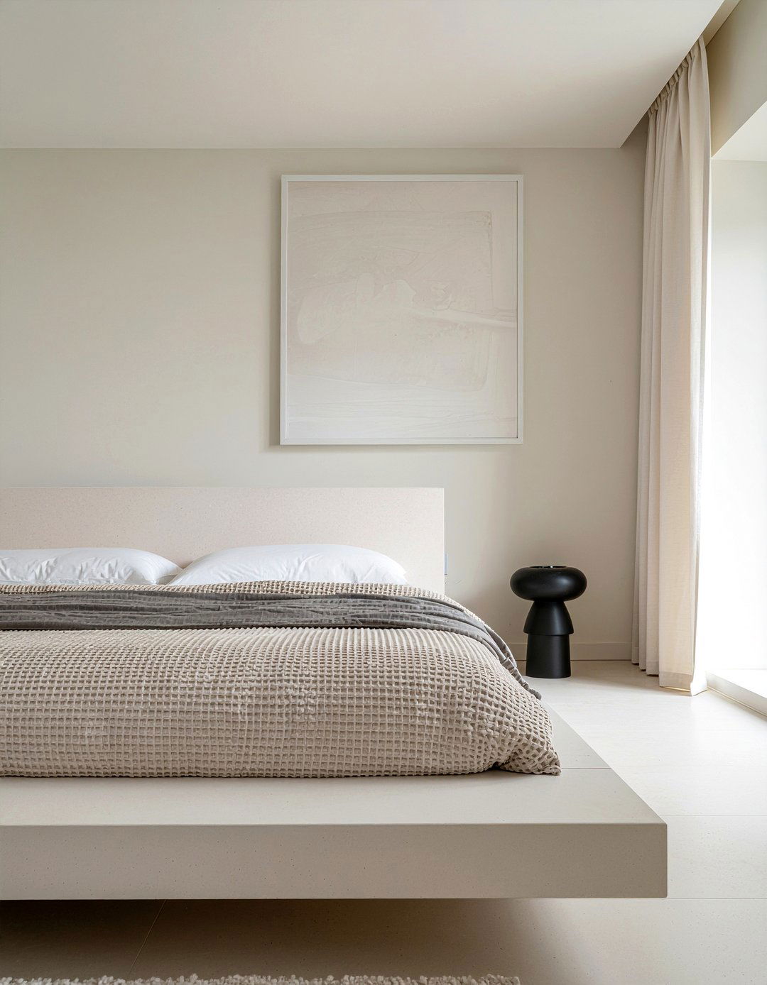 Cream bedroom minimalist style - 30 bedroom cream walls