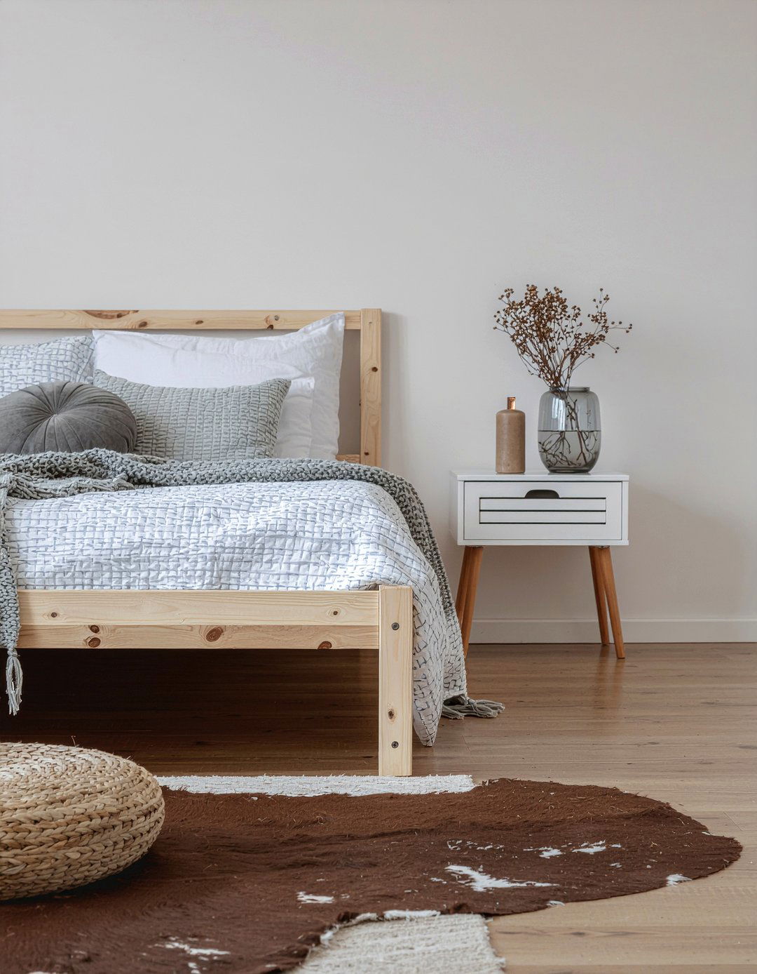 Cream bedroom scandinavian style - 30 bedroom cream walls