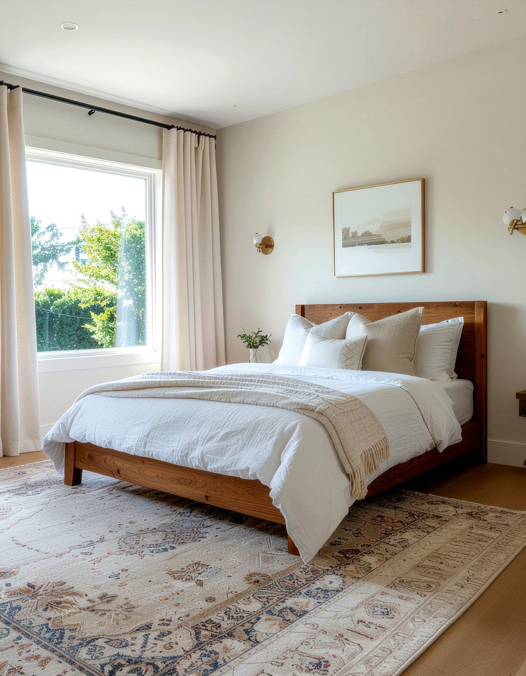 Cream bedroom walls - 30 off-white bedroom ideas