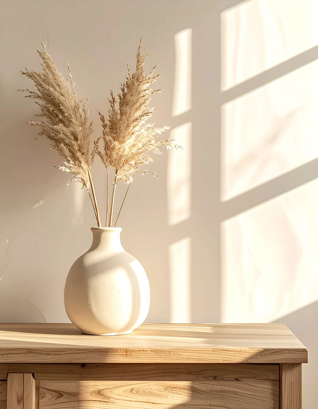 Cream ceramic vase - 30 cream bedroom accessories ideas