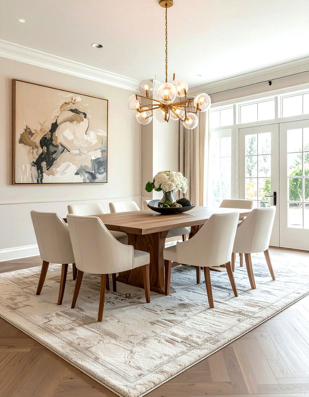 Cream dining room - 30 cream decor ideas