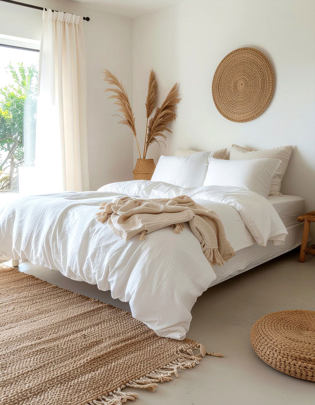 Cream linen bedroom - 30 cream bedroom ideas