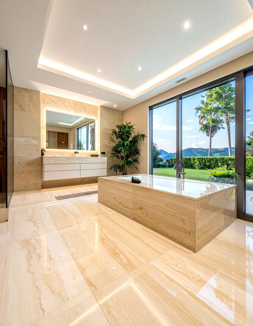 30 Travertine Tile Bathroom Ideas for a Timeless Look