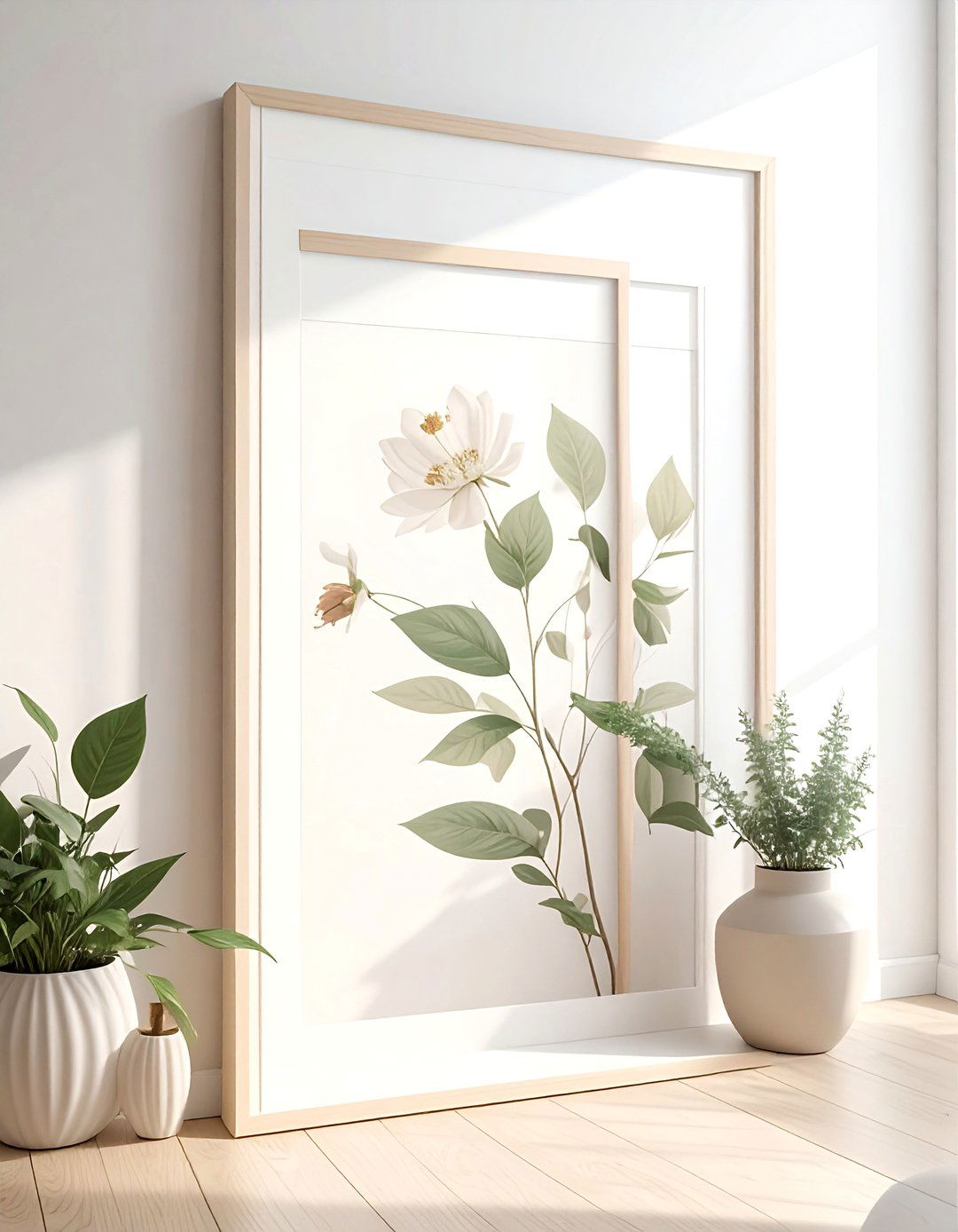 Cream wall art frame - 30 cream bathroom accessories ideas