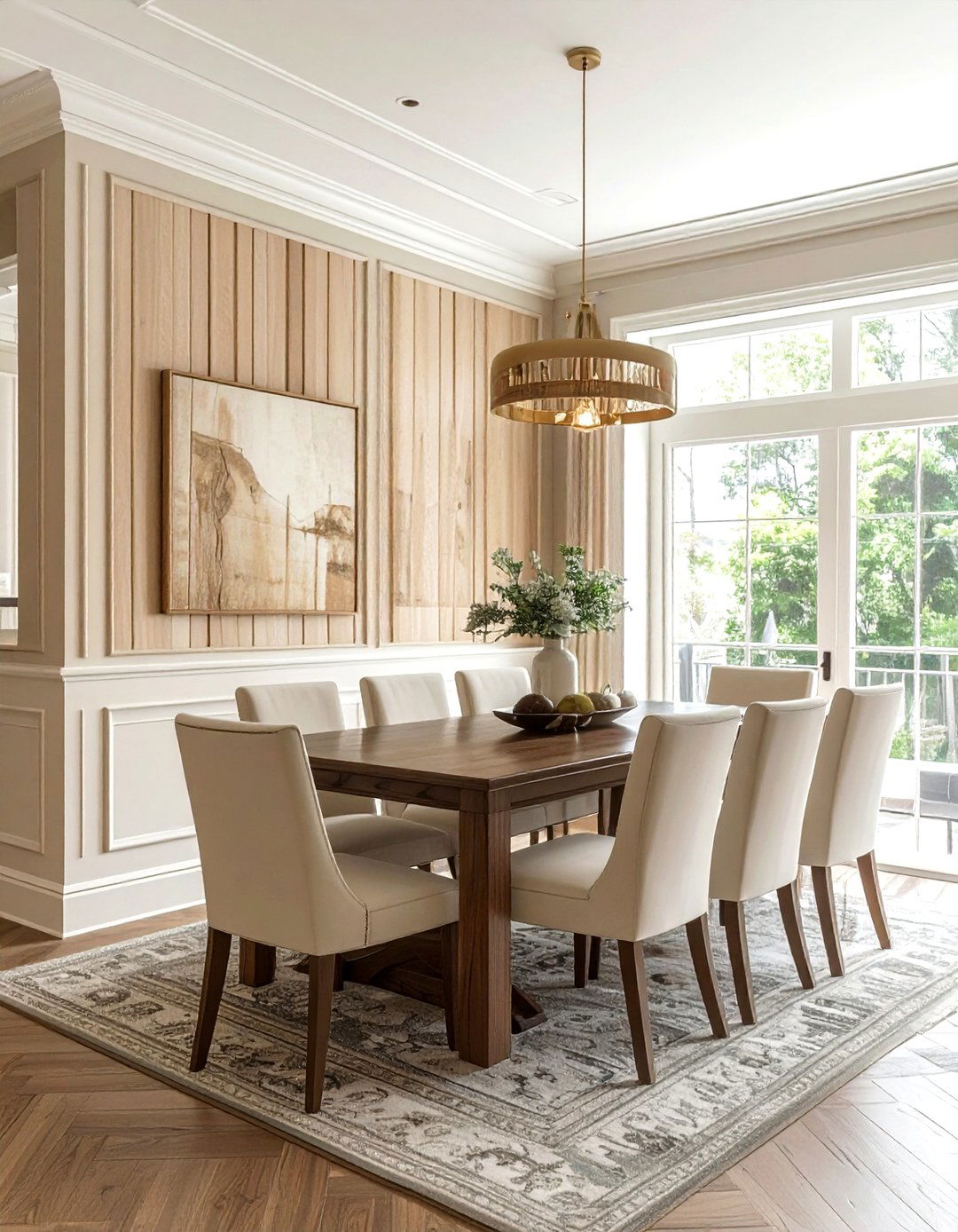 Cream wood paneling - 30 cream decor ideas