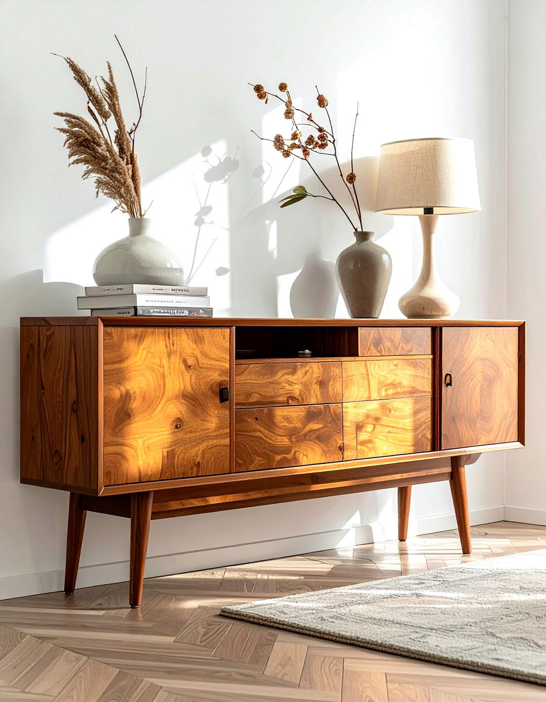 Credenza book display - 30 book collection display ideas