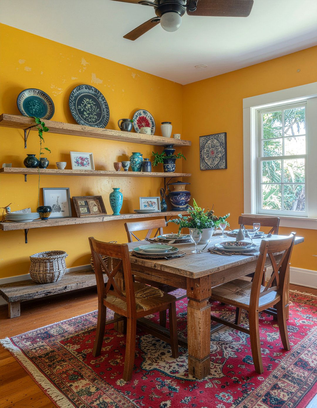 Creole cottage dining - 30 New Orleans dining room ideas