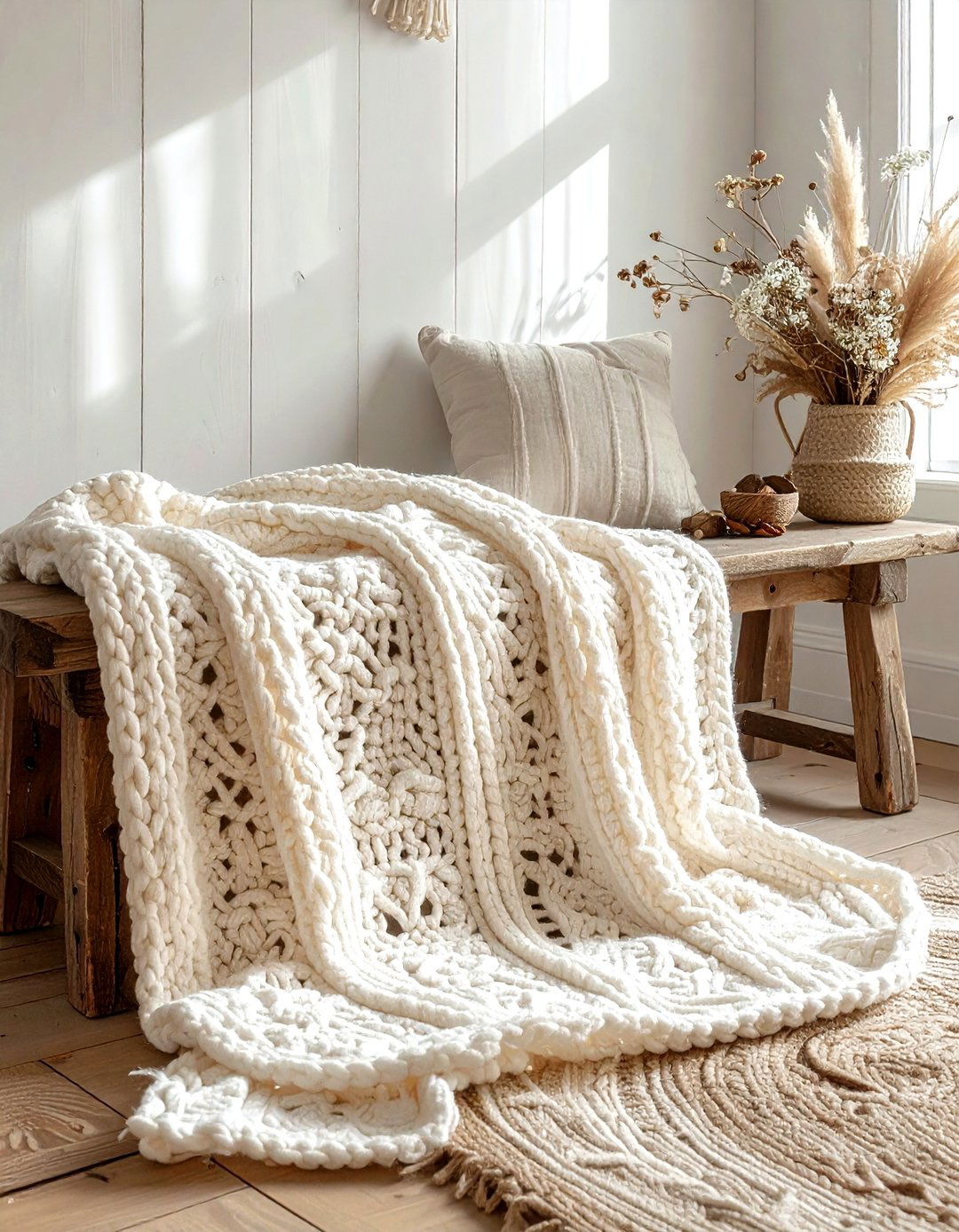 Crochet Home Decor - 30 textile decor ideas