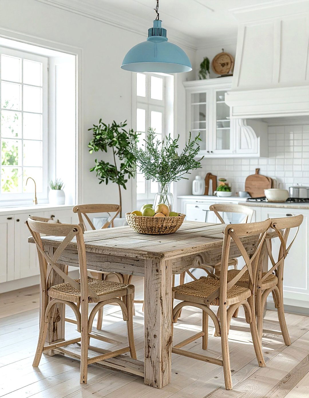 Cross back chair - 30 kitchen chair ideas