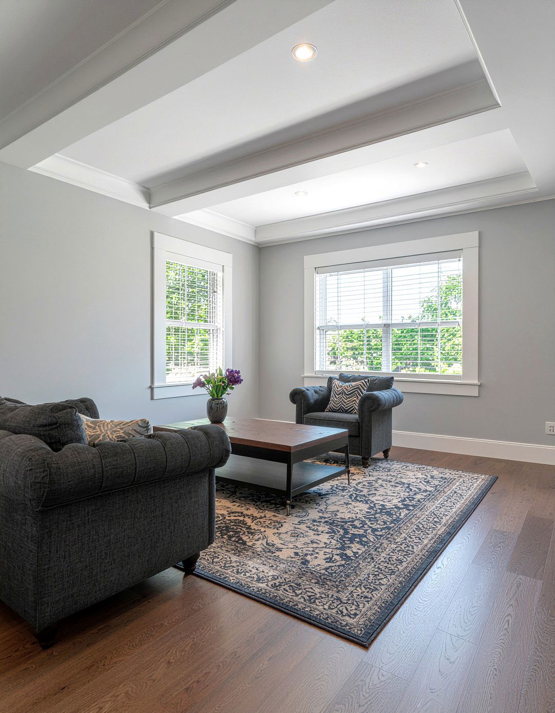 Crown Molding - 30 living room architectural details