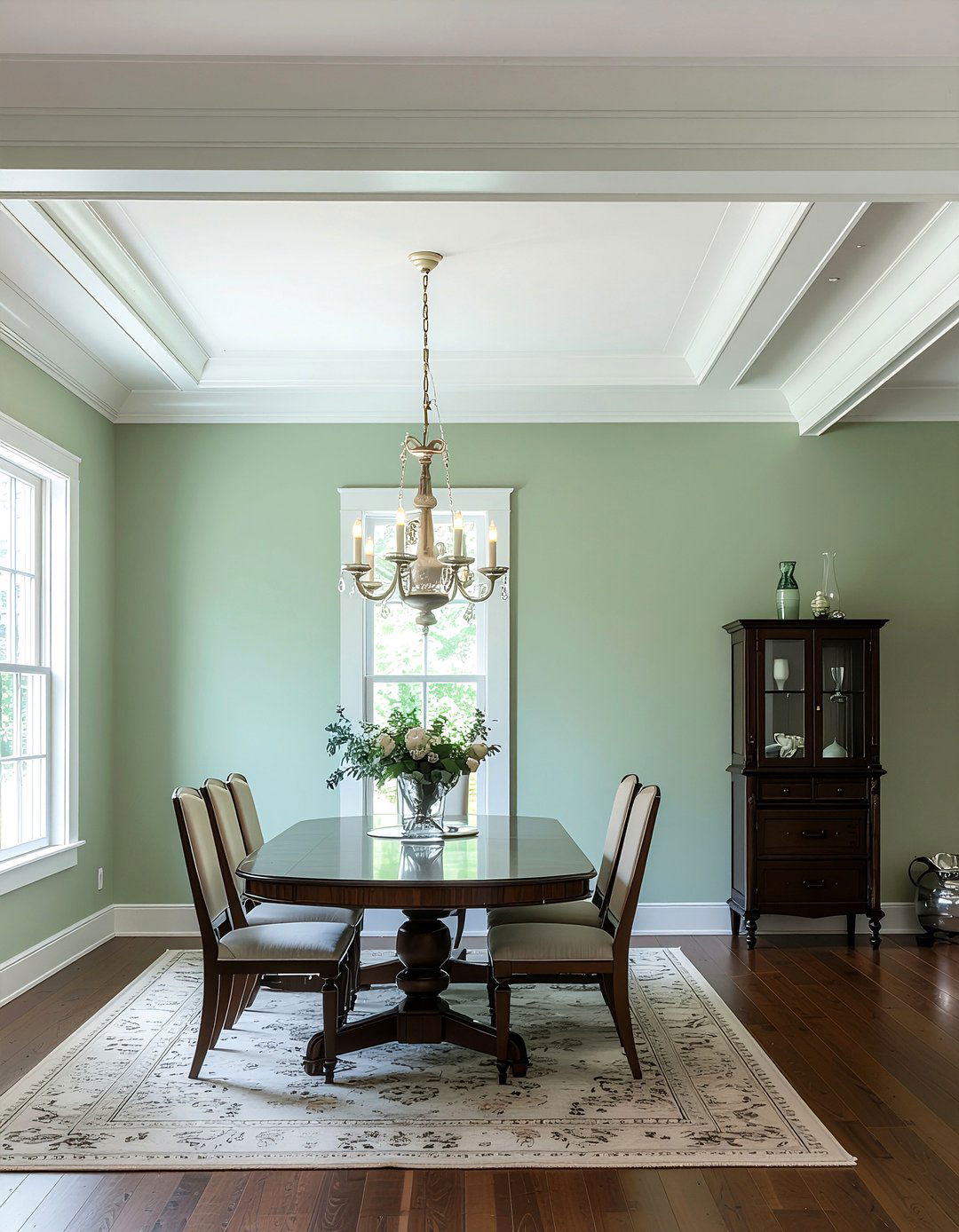 Crown Molding - 30 dining room timeless element ideas