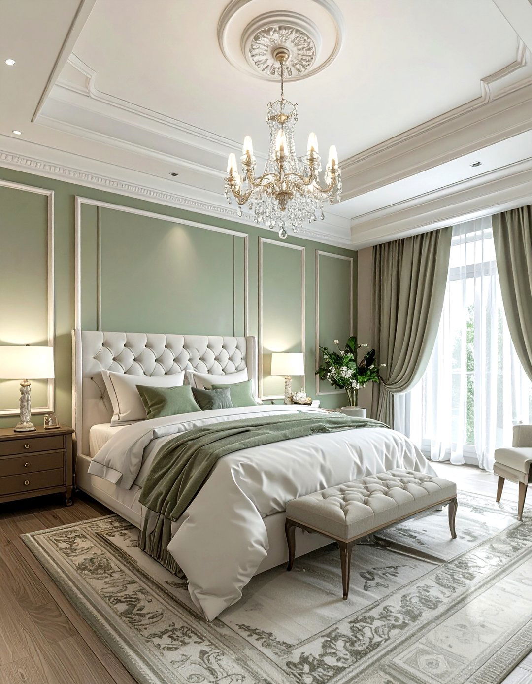 Crown Molding Bedroom - 30 old house bedroom ideas