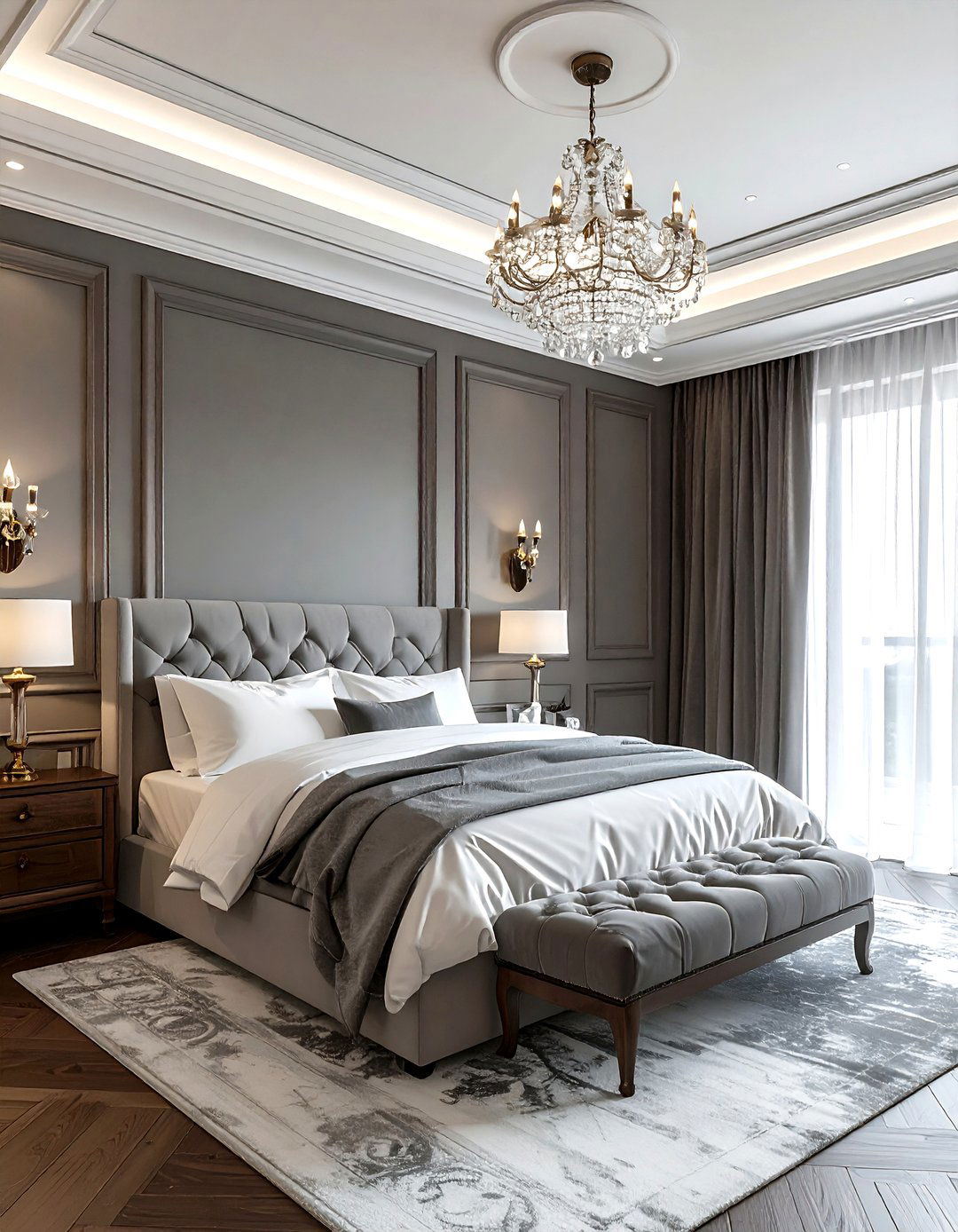30 Elegant Bedroom Molding Ideas to Enhance Your Wall Decor