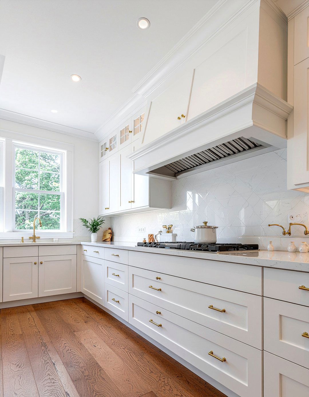 Crown molding kitchen cabinets - 30 kitchen molding ideas