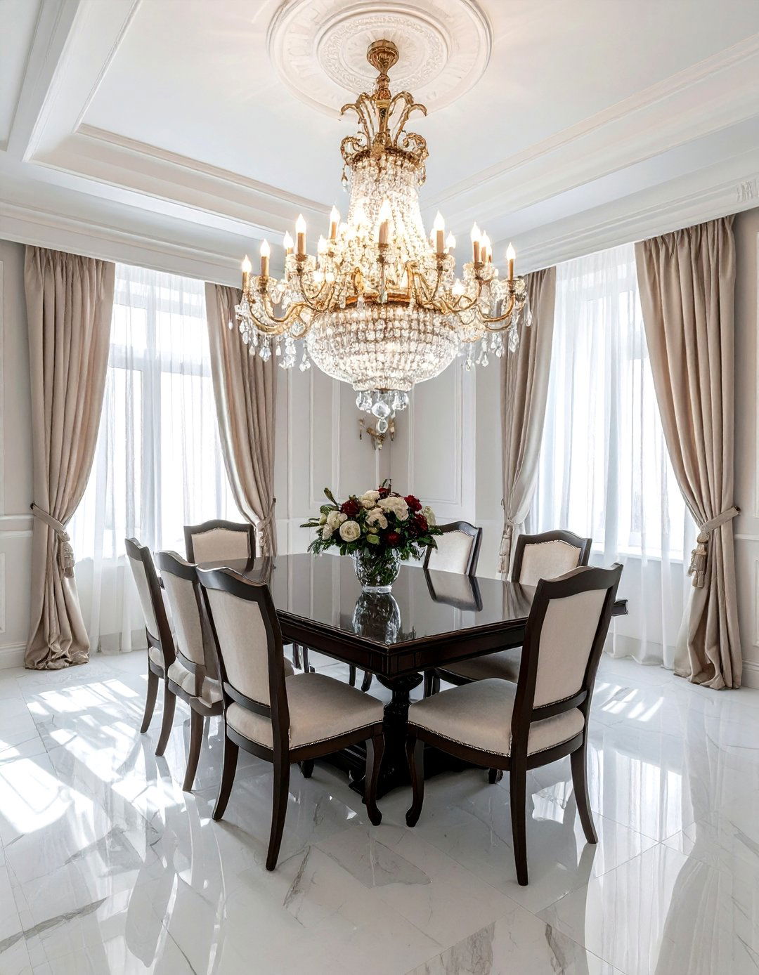 Crystal Chandelier Lighting - 30 rich decor ideas