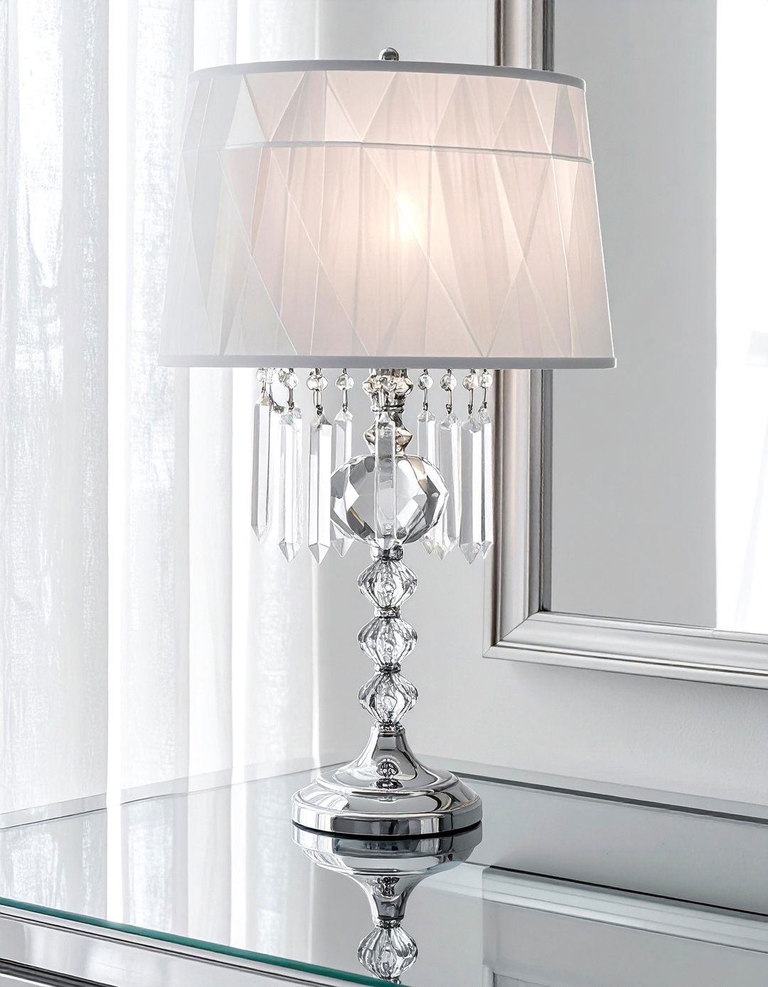 Crystal Prism Lamp - 30 vintage lamp ideas