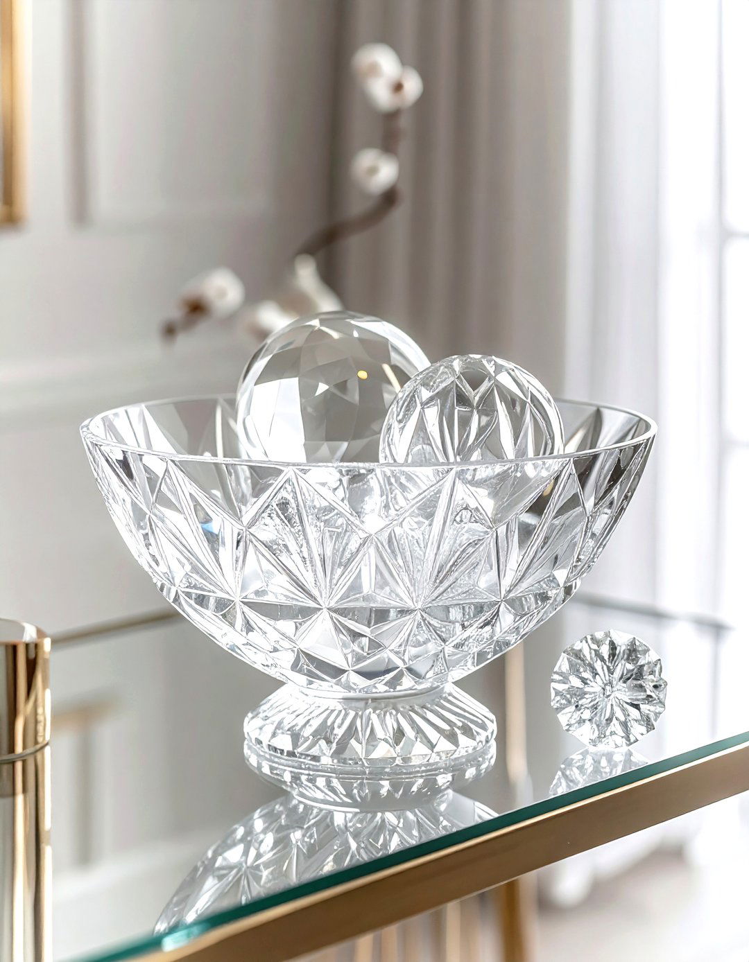 Crystal bowl - 30 decorative bowl ideas