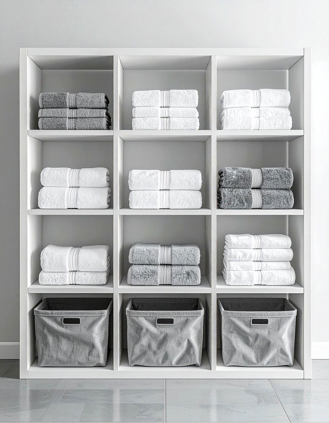 Cube Storage Shelves - 30 laundry room shelving ideas