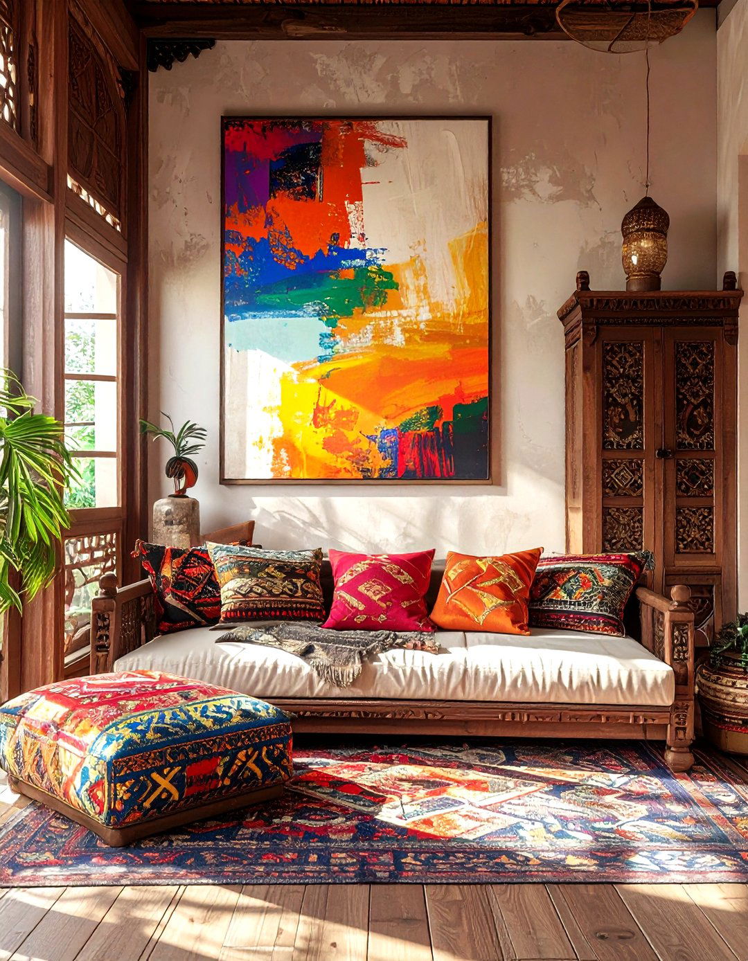 Cultural Heritage Living Area - 30 meaningful decor ideas
