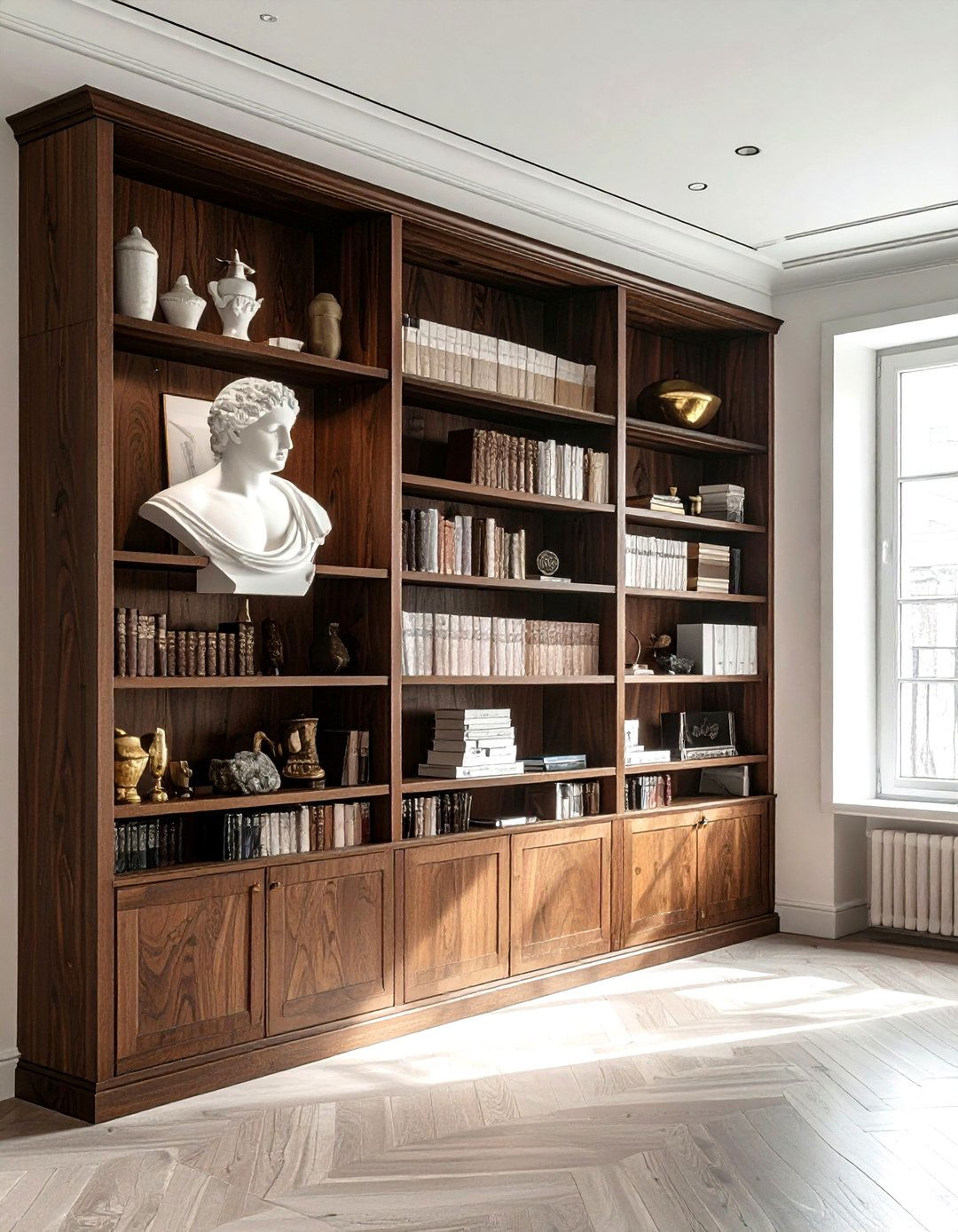 Curated Bookshelf Display - 30 conversation starter decor ideas