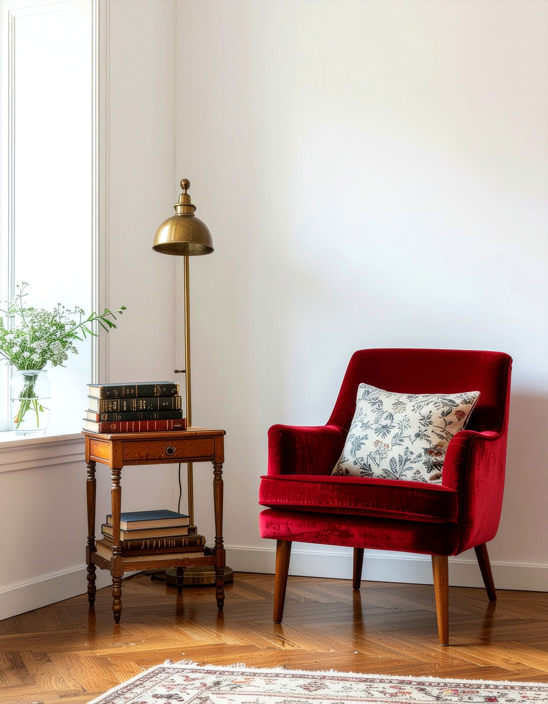 Curated Thrift Store Corner - 30 eclectic home decor ideas