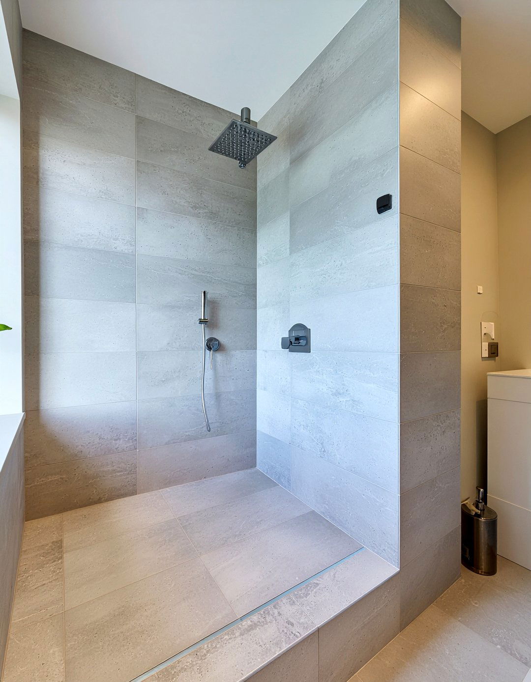 Curbless Shower Entry - 30 bathroom for elderly ideas