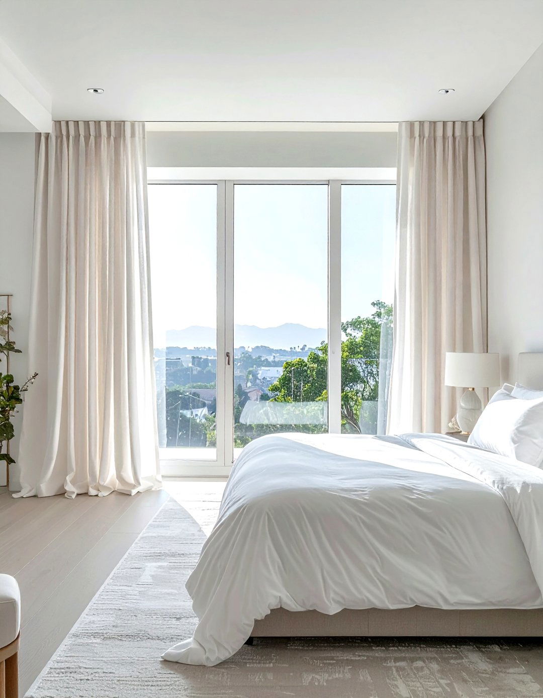 Curtain rod width and height - 30 decor proportion ideas