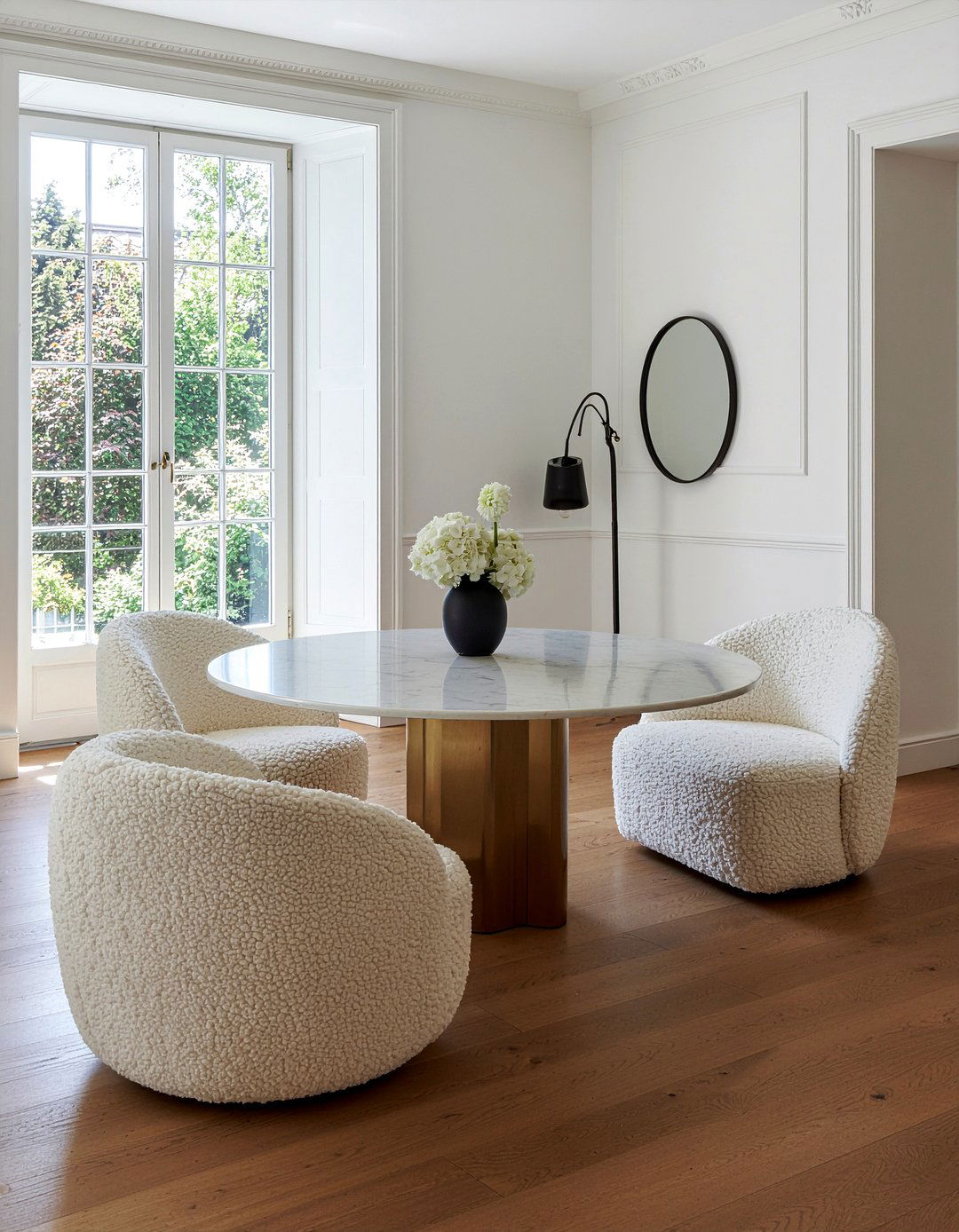 Curved Dining Furniture - 30 dining room emerging trend ideas