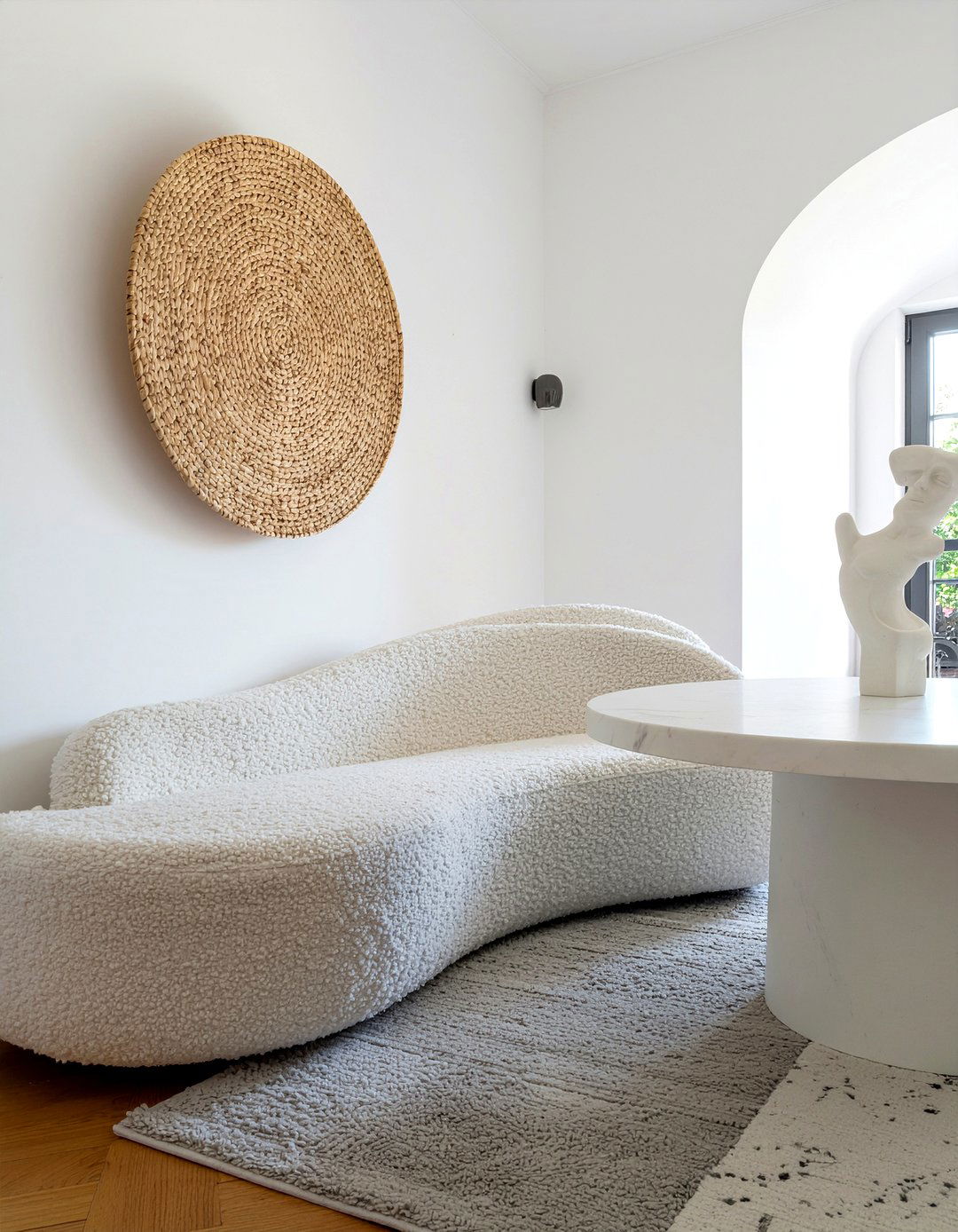 Curved Living Room Sofa - 30 living room sets