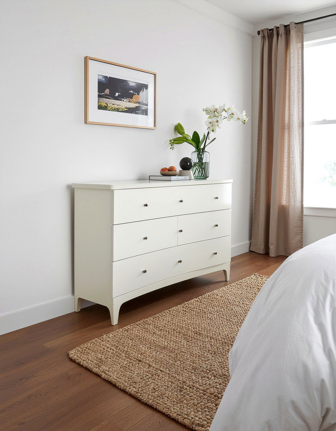 Curved edge dresser - 30 bedroom modern dressers