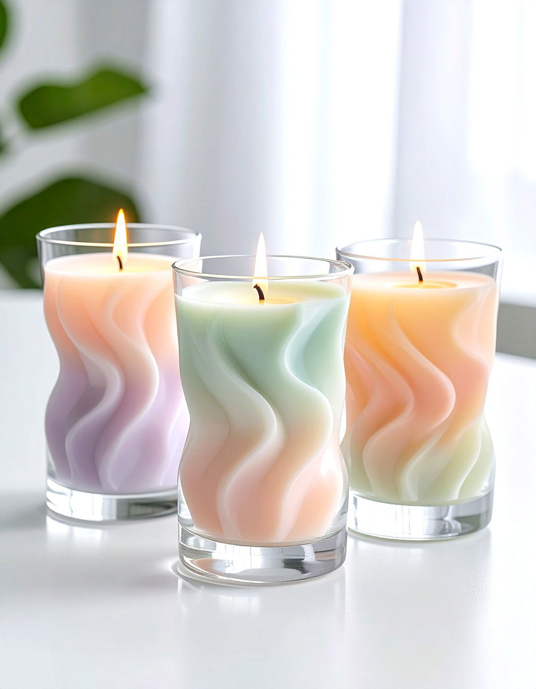Curvy Taper Candle - 30 decor checklist ideas