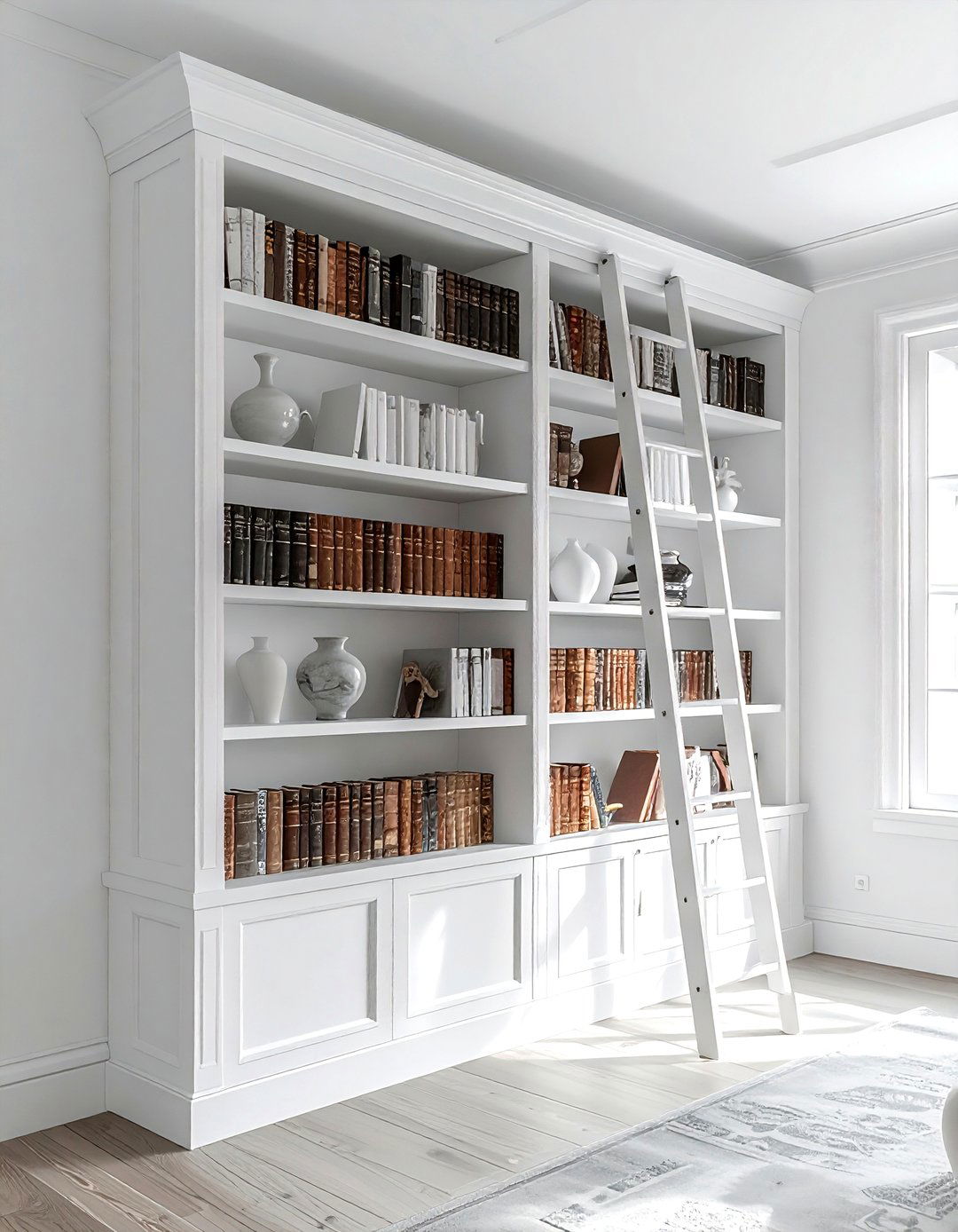 Custom Built Bookshelf - 30 home decorating ideas