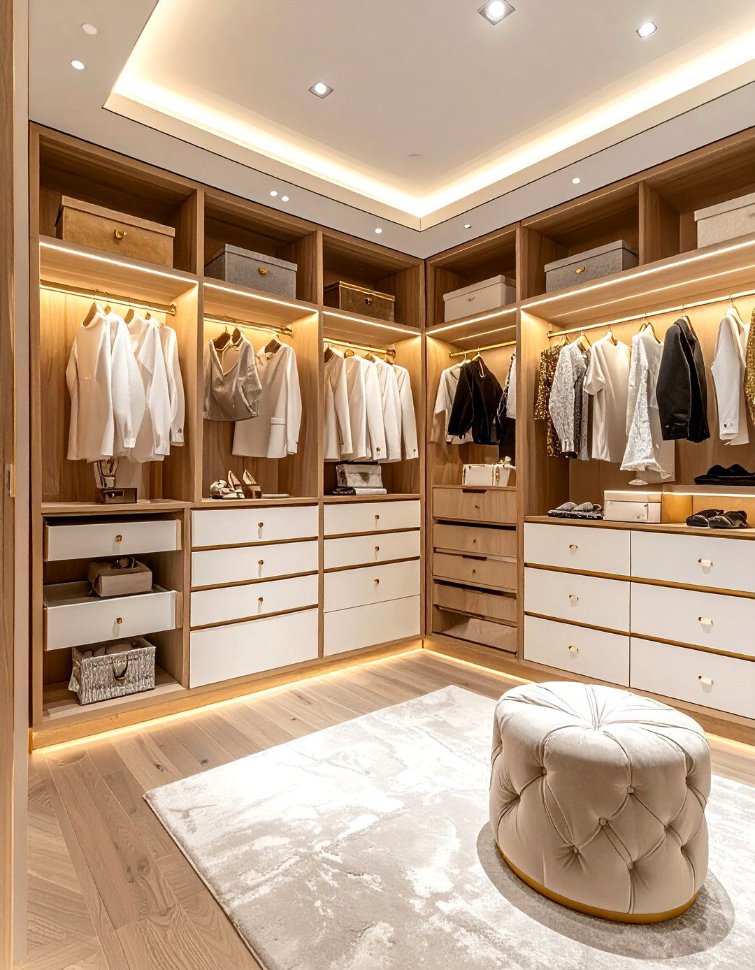 Custom Closet Organizer - 30 custom home decor ideas